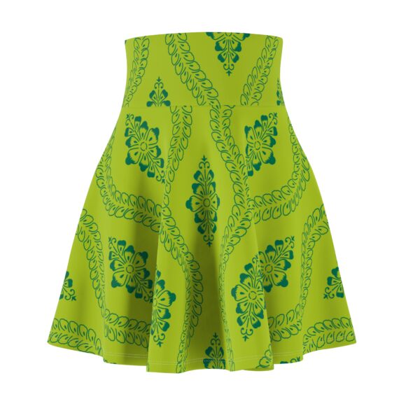 Vibrant Floral Women's Skater Skirt - Perfect for Summer Fun