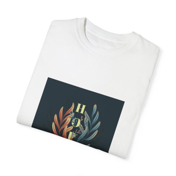 White 'House' Print Minimal Tee – Understated Style for Lounge Lovers - Image 4