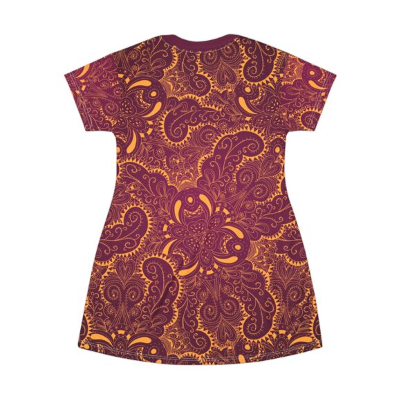 Boho Floral Tee Dress – Effortless Weekend Vibe - Image 3