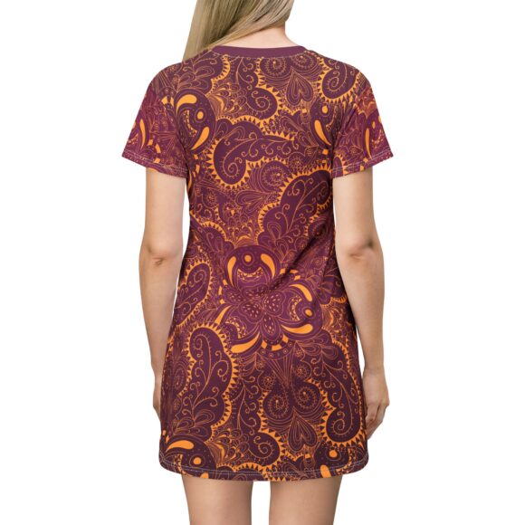 Boho Floral Tee Dress – Effortless Weekend Vibe - Image 4