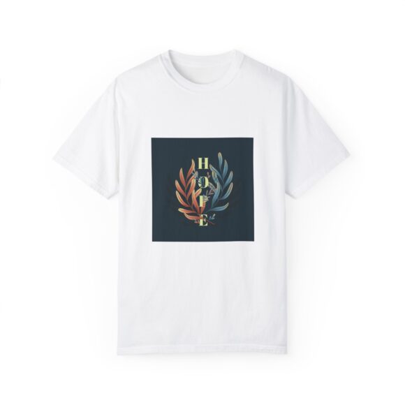 White 'House' Print Minimal Tee – Understated Style for Lounge Lovers - Image 2