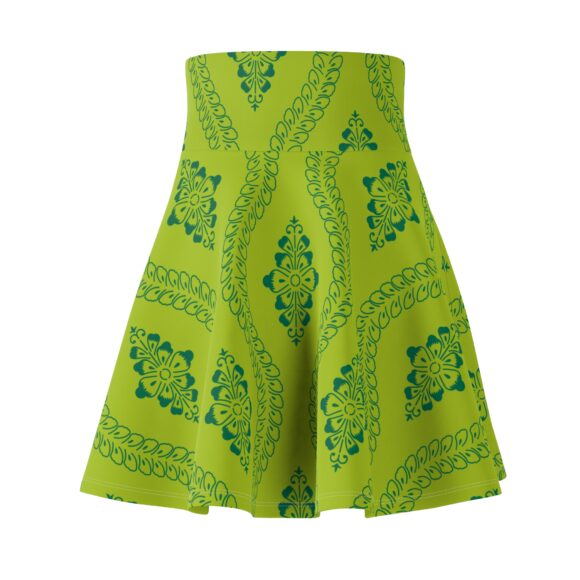Vibrant Floral Women's Skater Skirt - Perfect for Summer Fun - Image 2