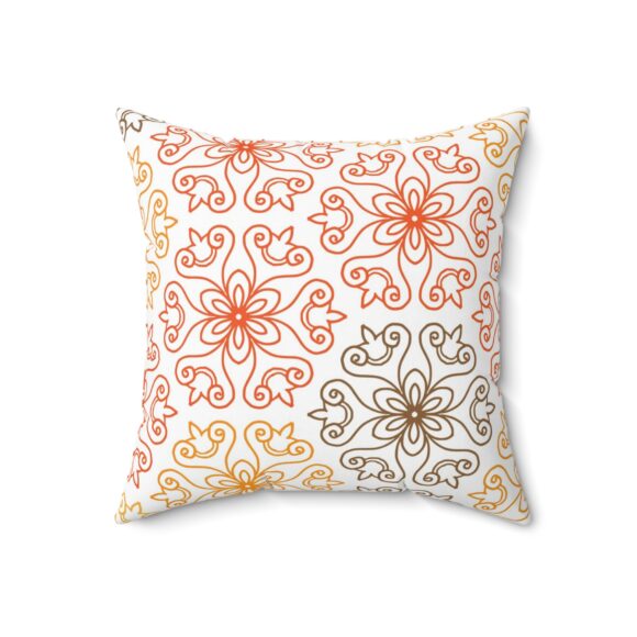 Bohemian Floral Square Pillow - Cozy Home Decor Accent - Image 7