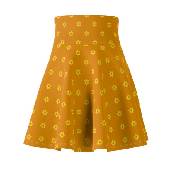 Star of David Women's Skater Skirt - Perfect for Celebrations and Everyday Wear - Image 2
