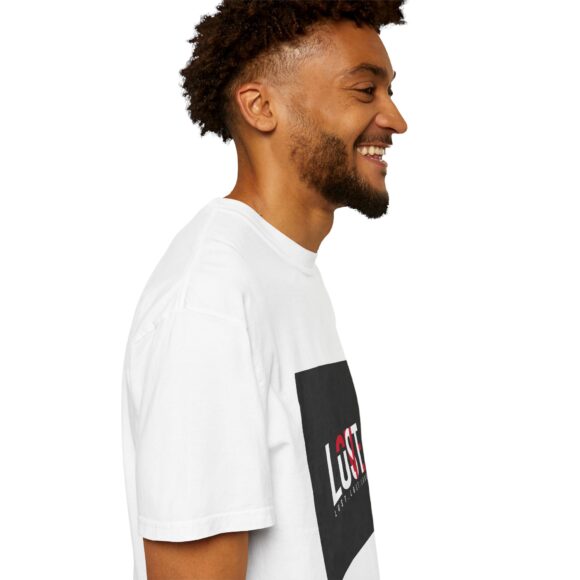 White 'Lust.Lost.Love' Oversized Tee – Edgy Everyday Comfort - Image 6